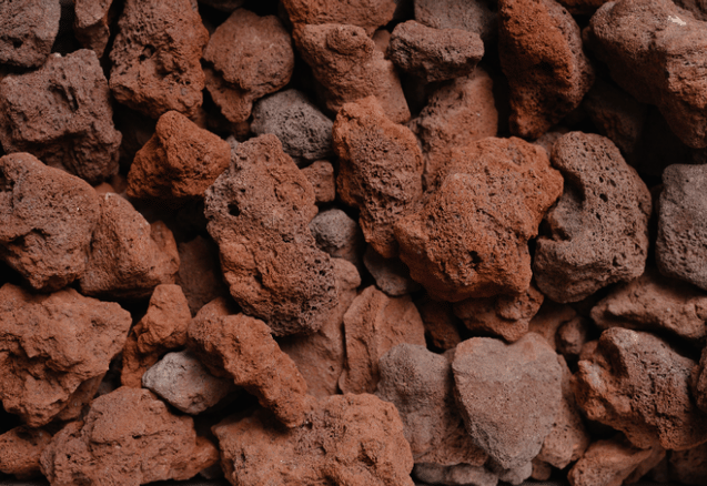 RED LAVA ROCK